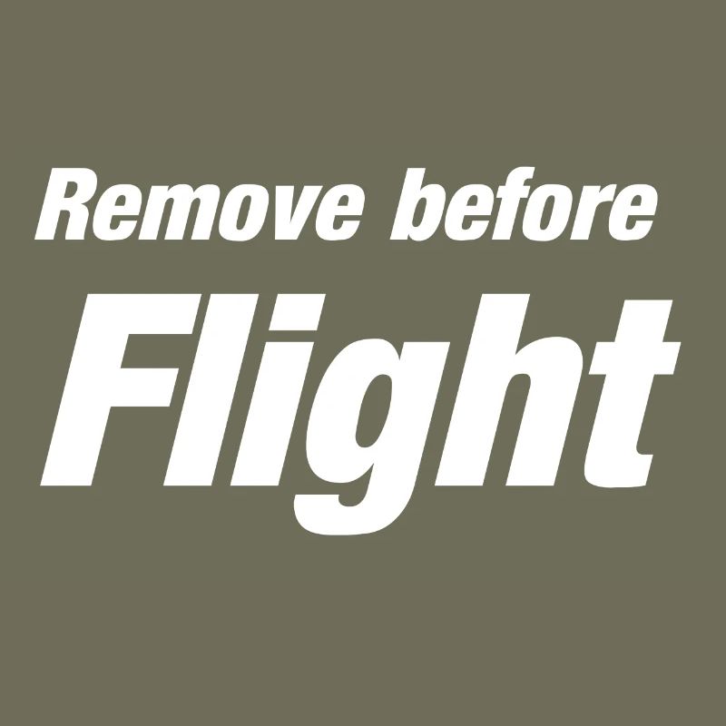 Remove before Flight Renard Idée de cadeau pilot