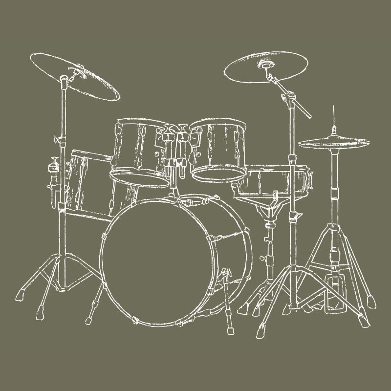 Drumset - Sticks Schlagzeuger Schlagzeug Drummer