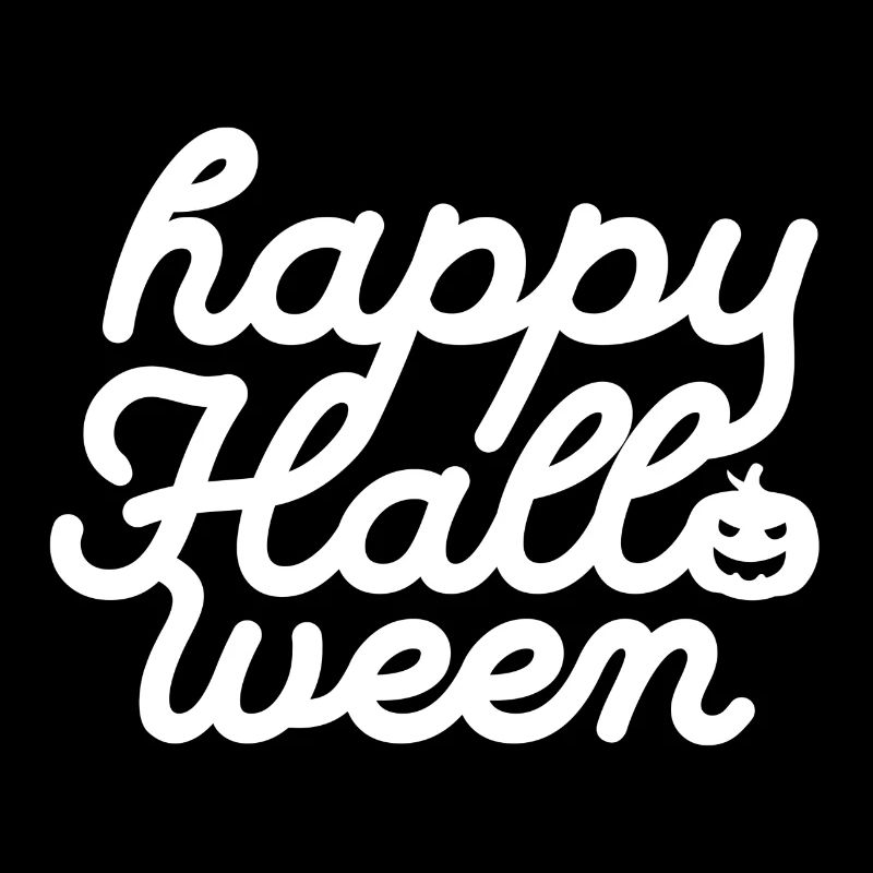 Festive Halloween Themed Typography Design