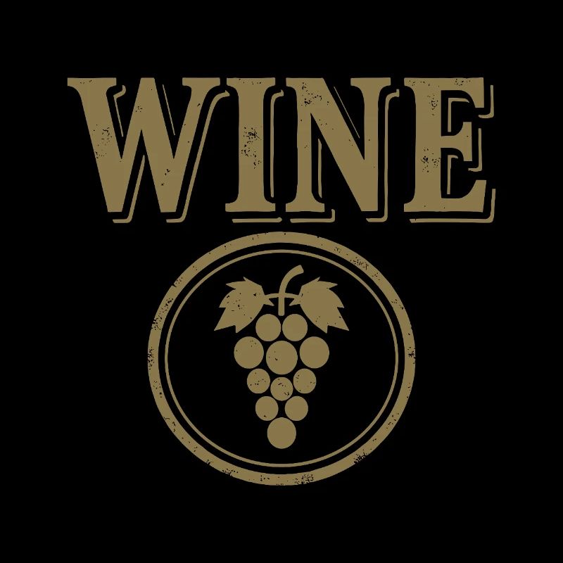 WINE Trauben Emblem