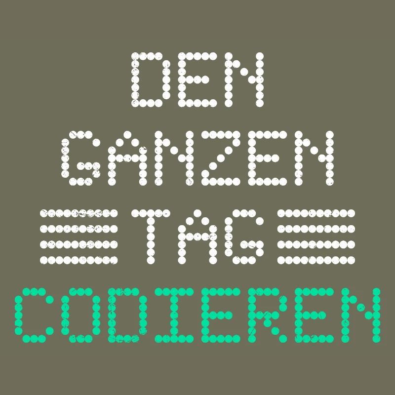 Nerd Computer DEN GANZEN TAG CODIEREN LUSTIG