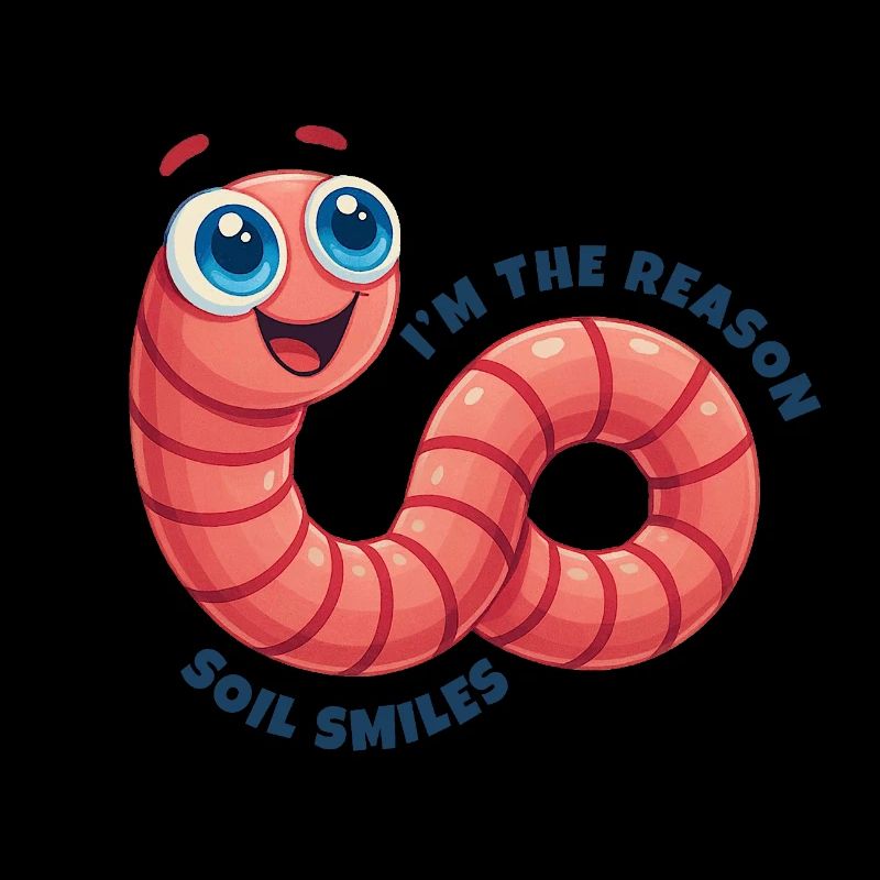 Cheerful Earthworm