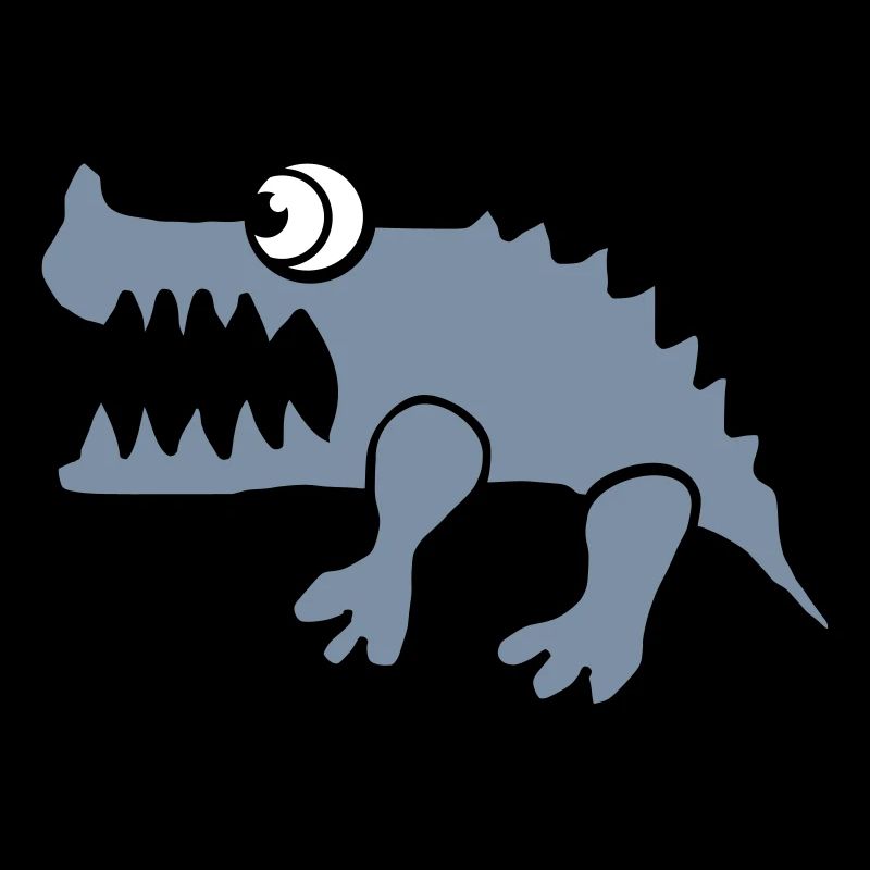 Krokodil (individuelle Farbänderung)