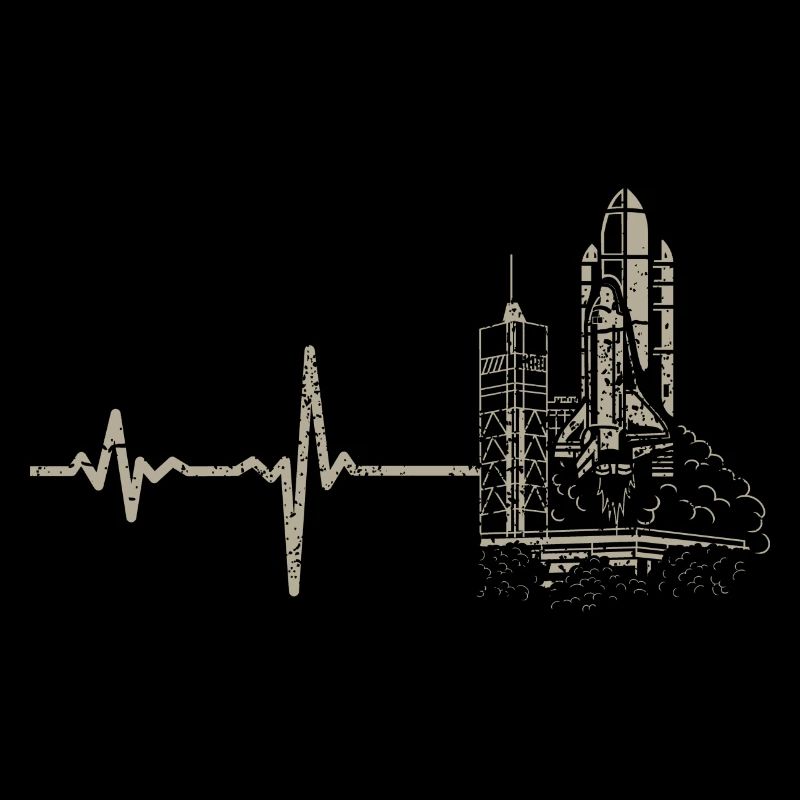 Geschenk Heartbeat Raumfahrt