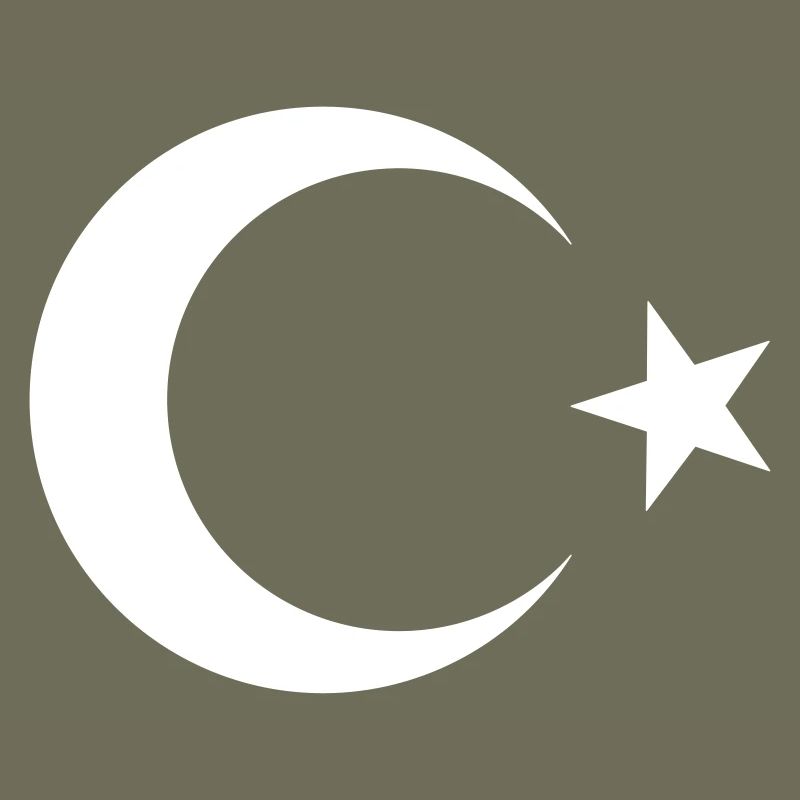 Drapeau turc noir