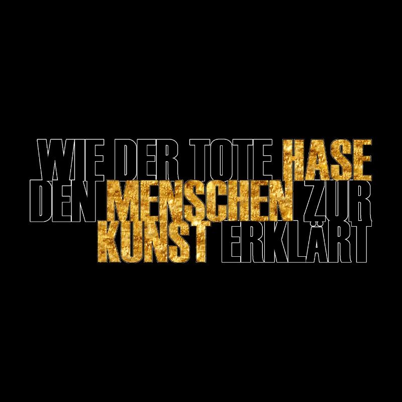 Titel Wie der tote hase BLACK