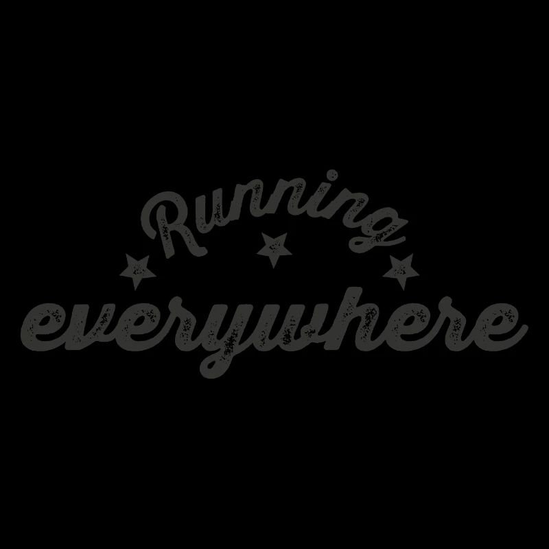 Lettrage Running Everywhere