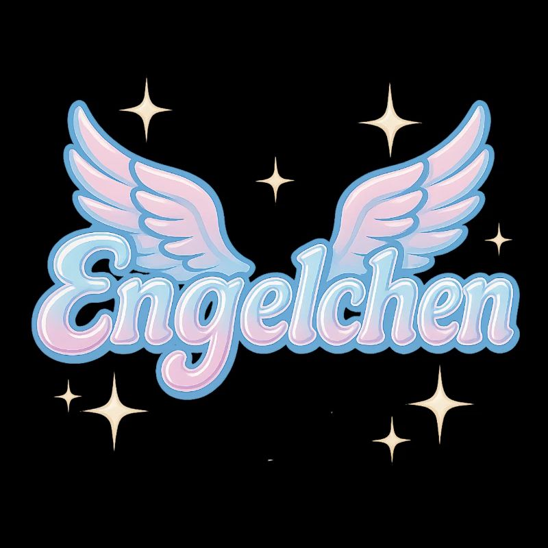 Engelchen / y2k statement spitzname design