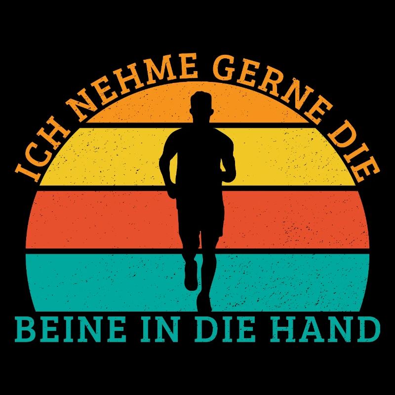 Courir aime prendre la main dans la main Coureurs