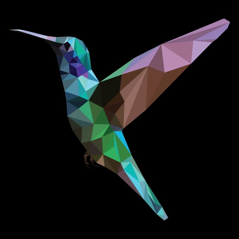 Bunter Kolibri