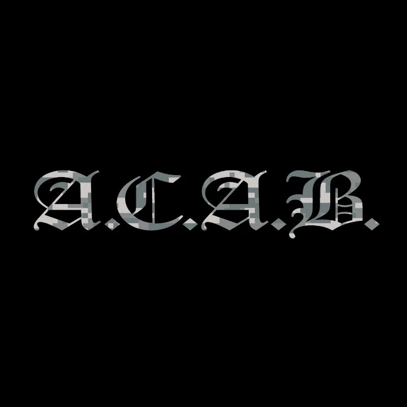 ACAB digital camouflage