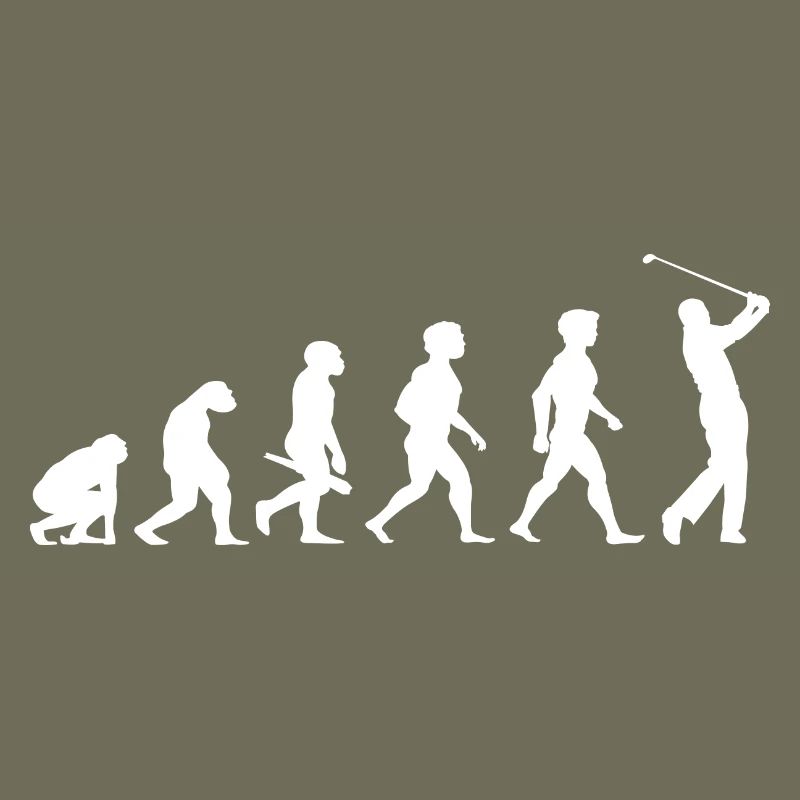 Evolution Golf Golfer Golfspieler Golfplatz