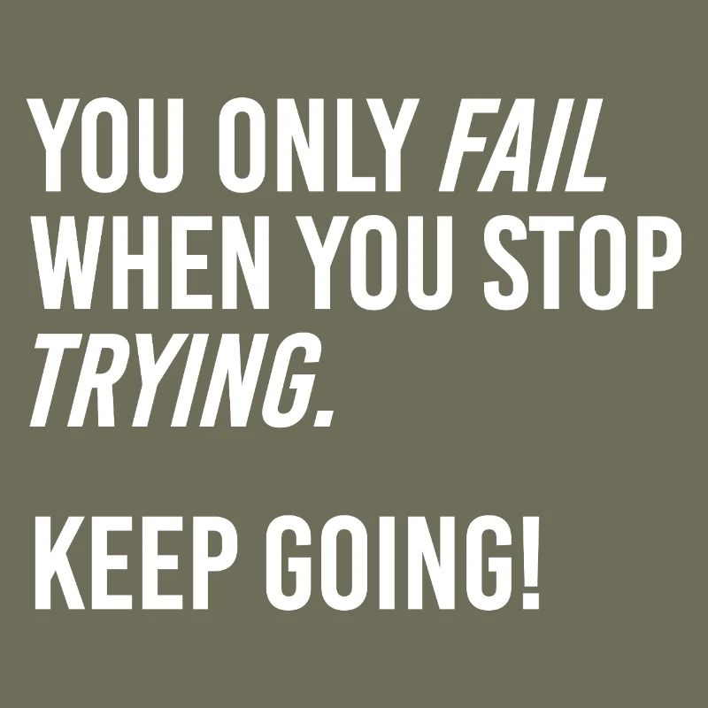 Keep going