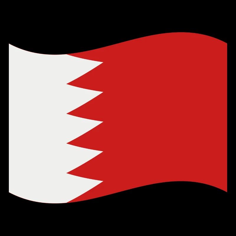 Bahrain-Flagge