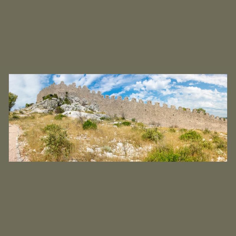 Le mur d’Oštrica (Bedem Grebastica) Croatie