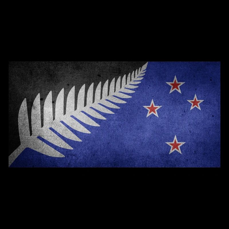 Neuseeland Flagge We love NZ