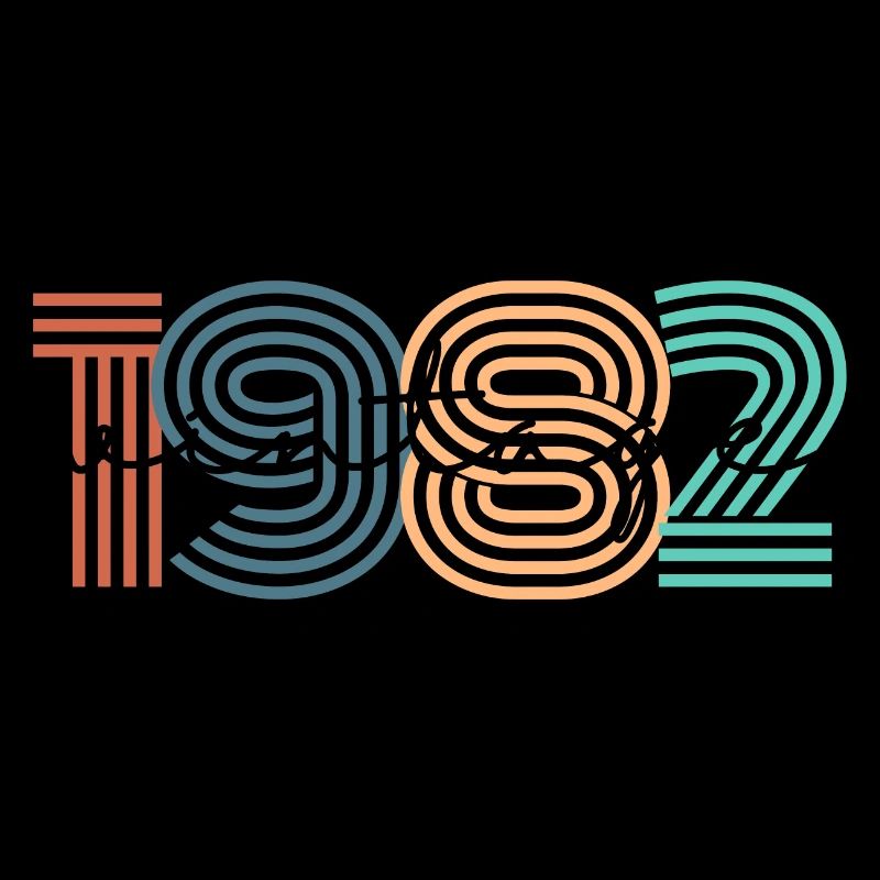 1982 Vintage Retro
