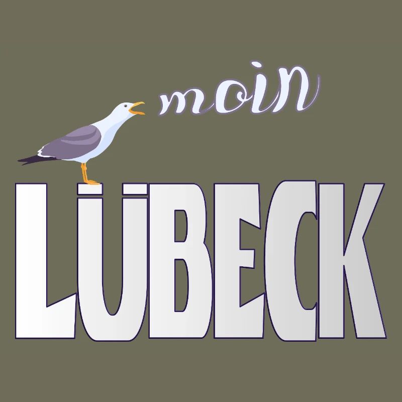 Lübeck Möwe & Moin Design