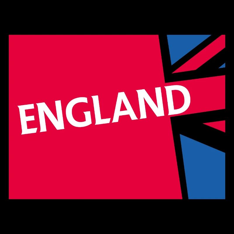 Drapeau de l’Angleterre avec une touche de modernité