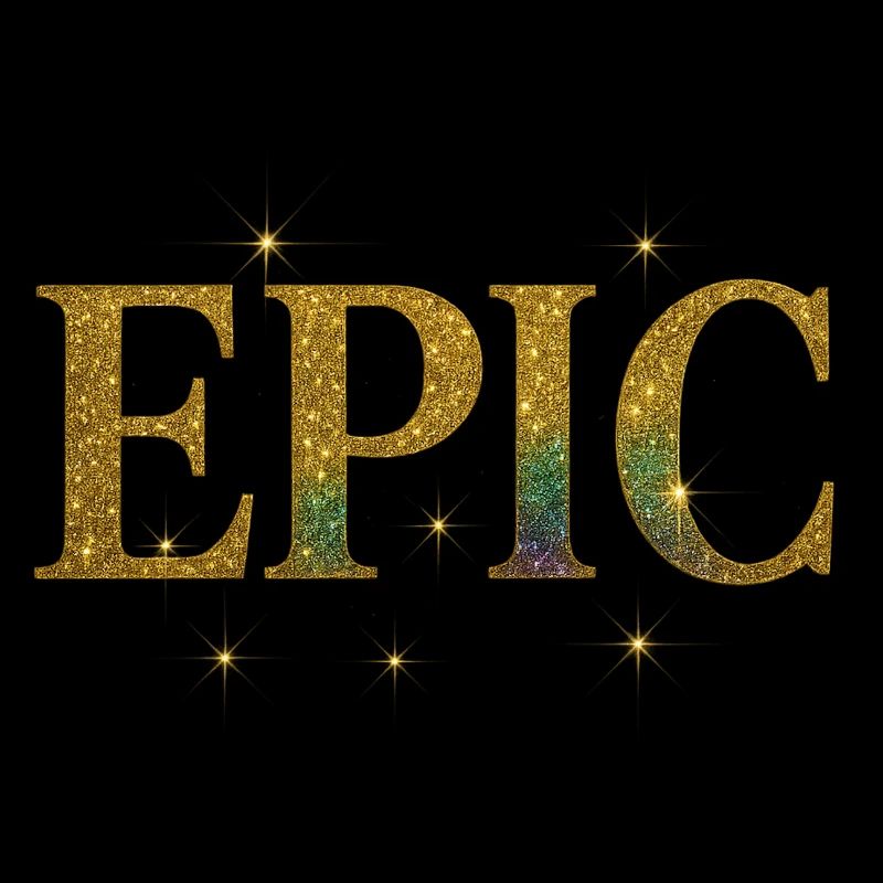Episches Glitzer EPIC Design