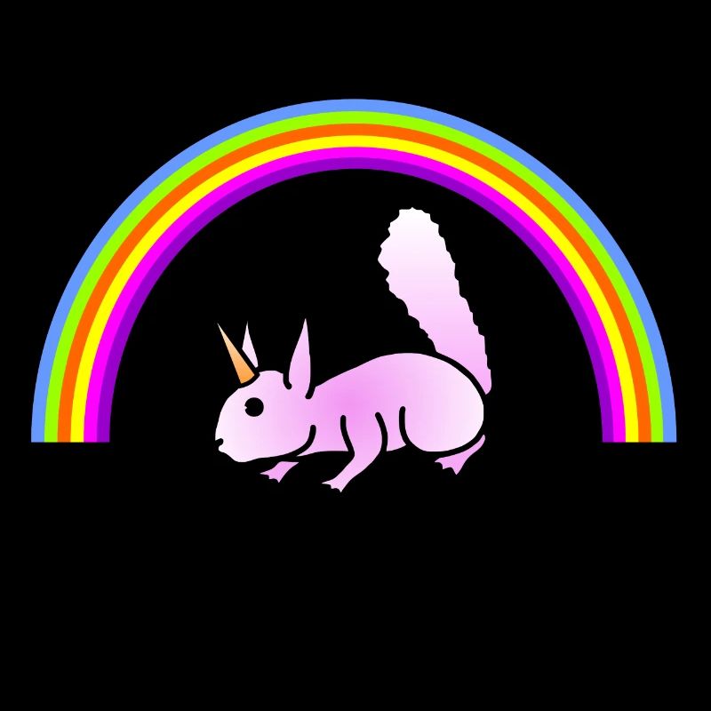 Eichhörnchen Regenbogen - Einhorn war aus