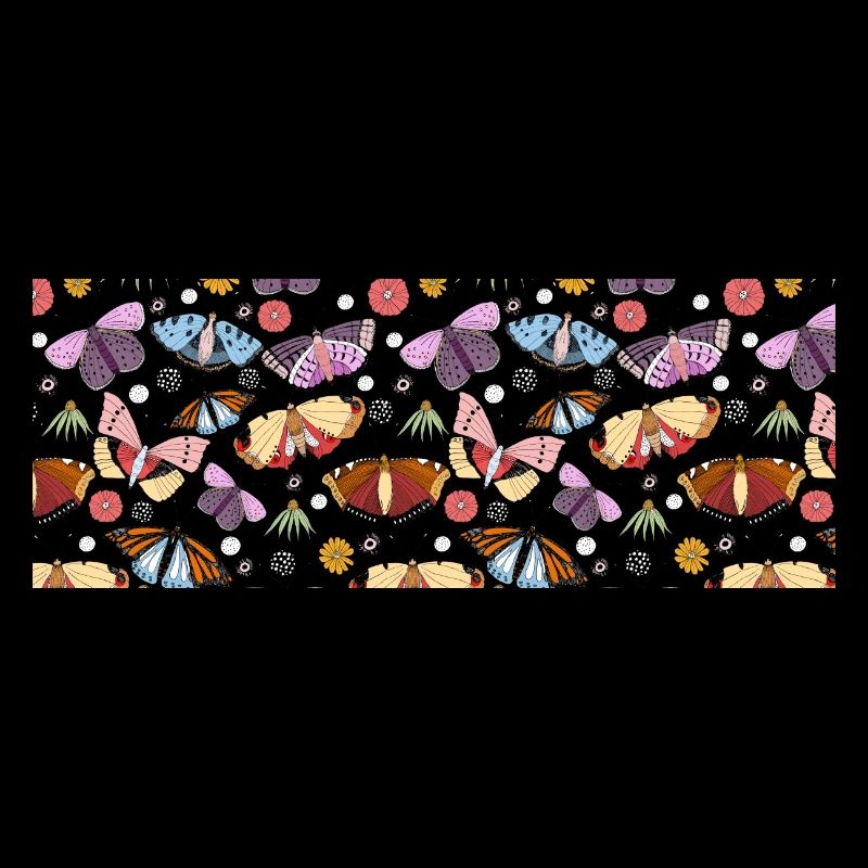 Papillons Panorama Blanc