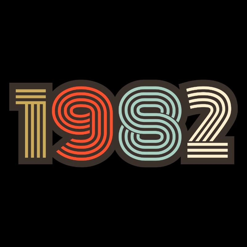 1982 rétro vintage