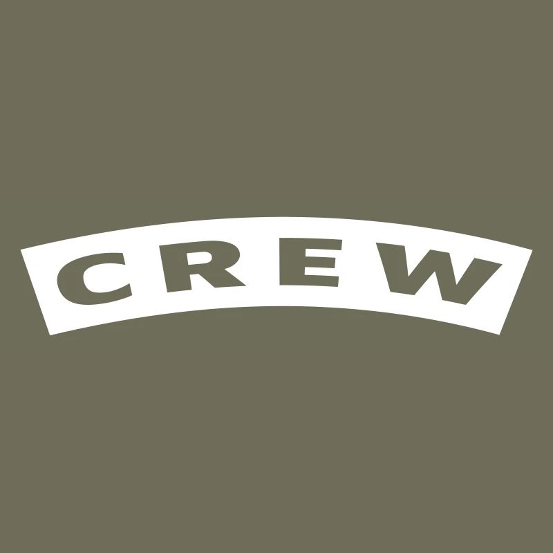 Crew curved patch