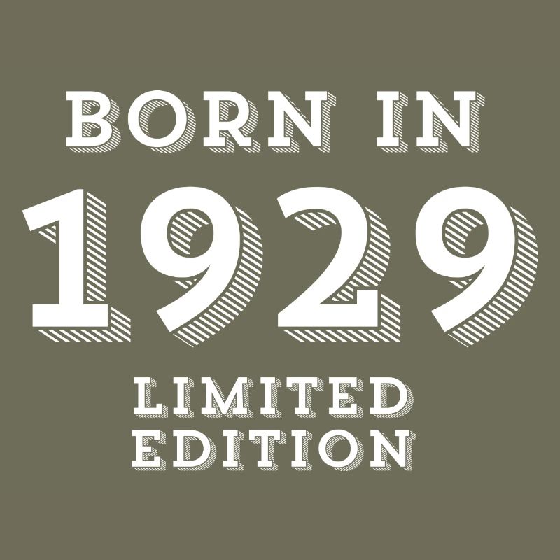 1929, 95ans, année de naissance, date de naissance