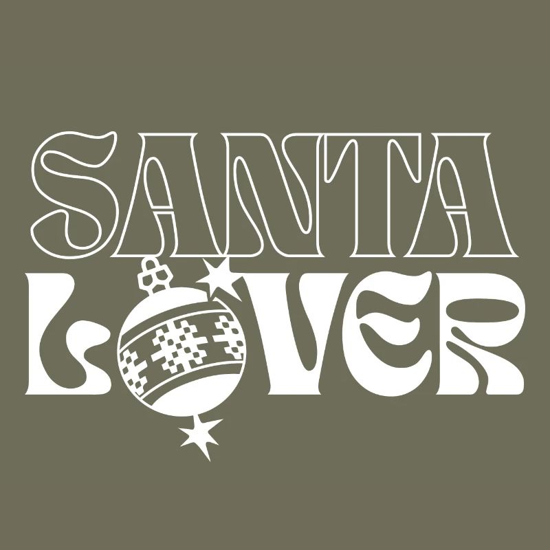 Conception d’amour de Noël festif