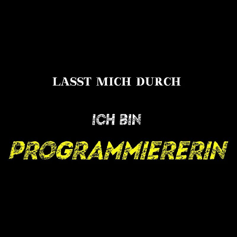 Lasst mich durch ich bin Programmiererin Geschenk