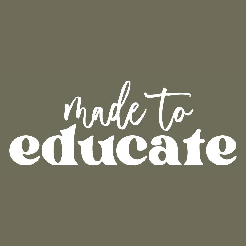 Conçu pour éduquer Enseignant inspirant