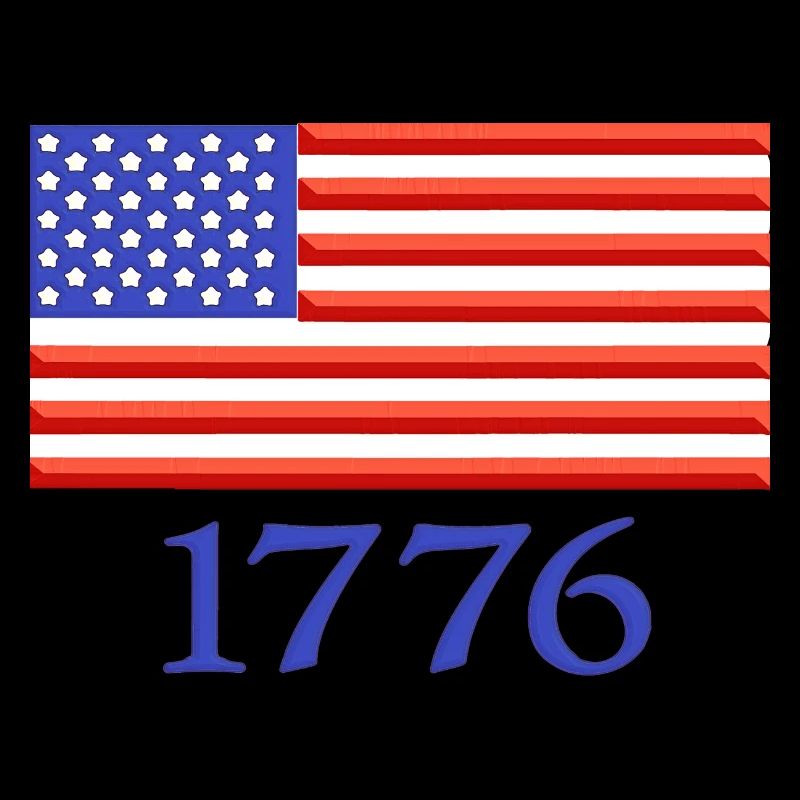 Drapeau américain de 1776 brodé