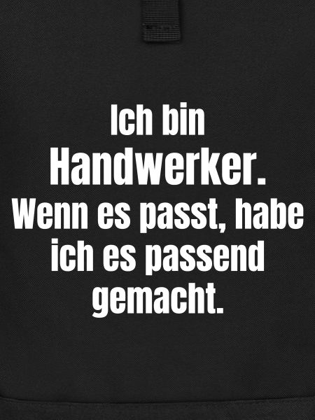 Ich bin Handwerker – Passend gemacht