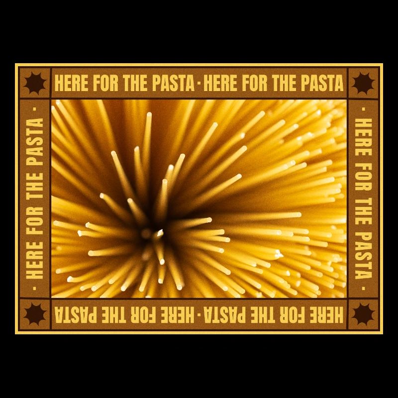 Spaghetti Fokus Retro-Rahmen
