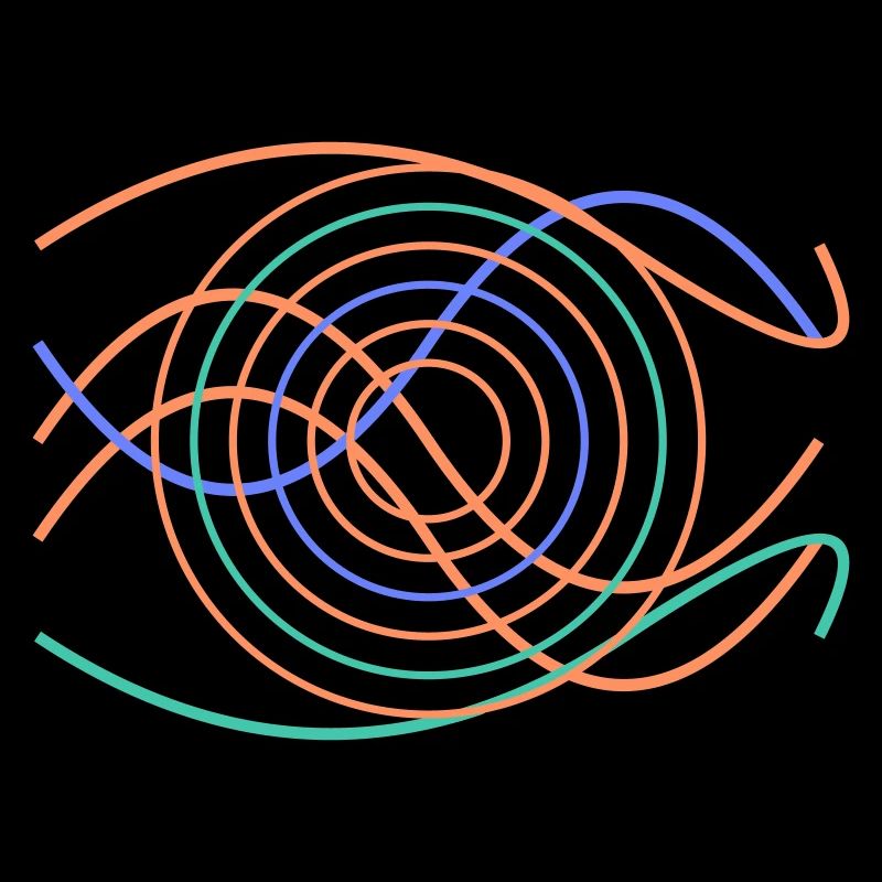 Abstract wave design