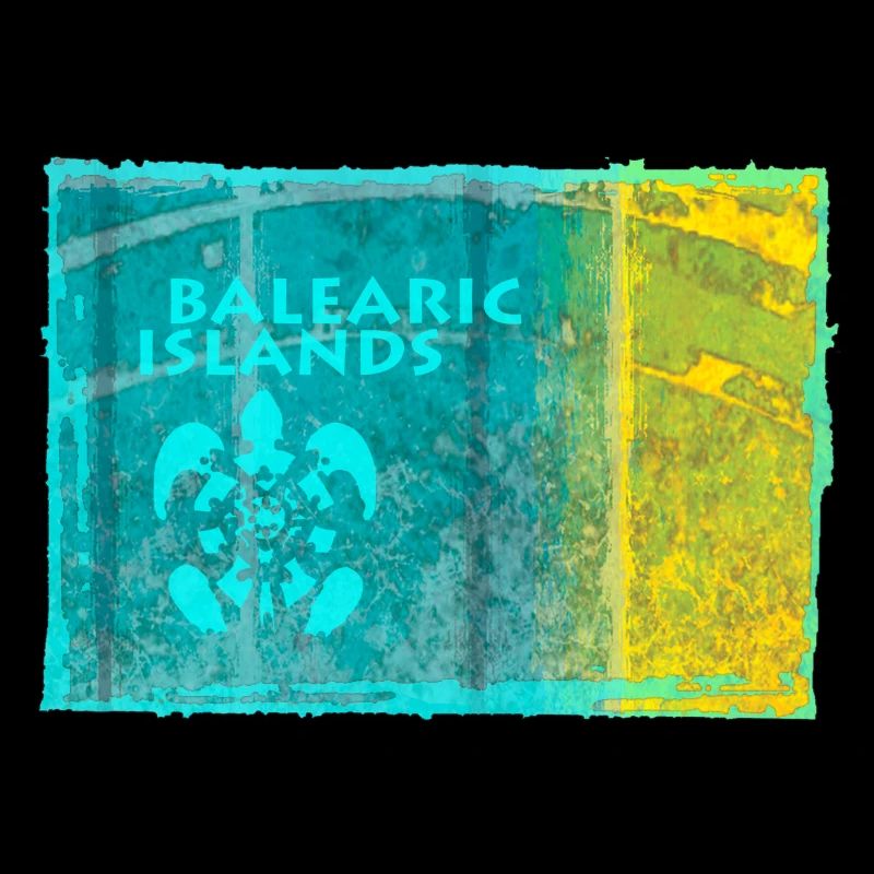 Balearic Islands Neon Style