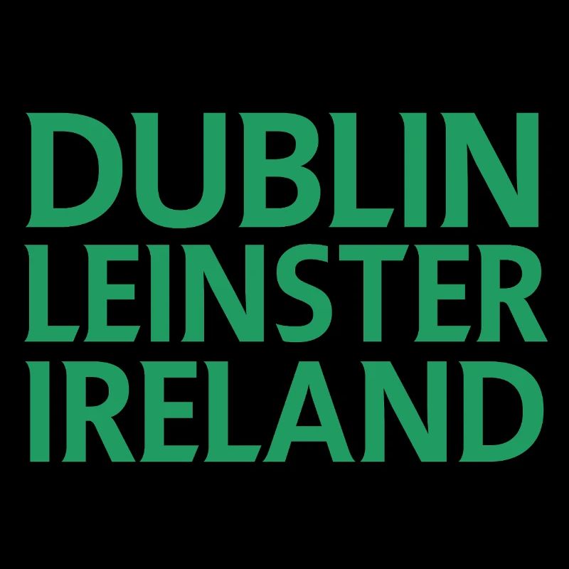 Dublin – Ireland Textdesign