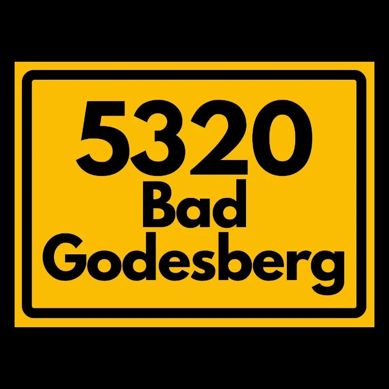 ALTE POSTLEITZAHL PLZ RETRO 5320 Bad Godesberg NRW
