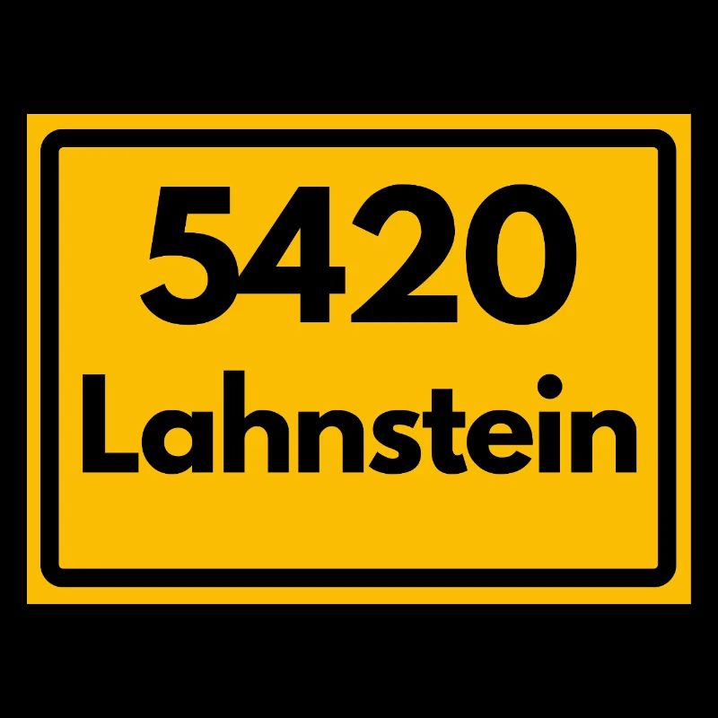 ALTE POSTLEITZAHL PLZ RETRO 5420 LAHNSTEIN