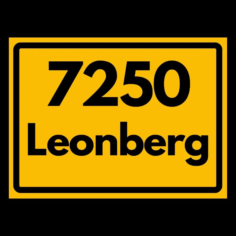 ANCIEN CODE POSTAL RÉTRO 7250 LEONBERG HEIMAT
