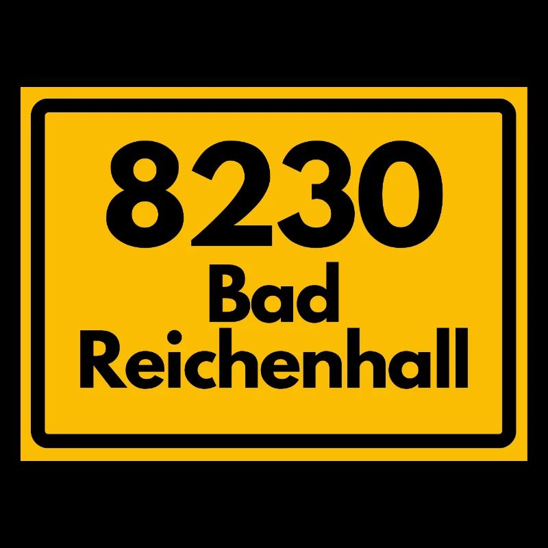 OLD POSTCODE RETRO 8230 BAD REICHENHALL HEIMA