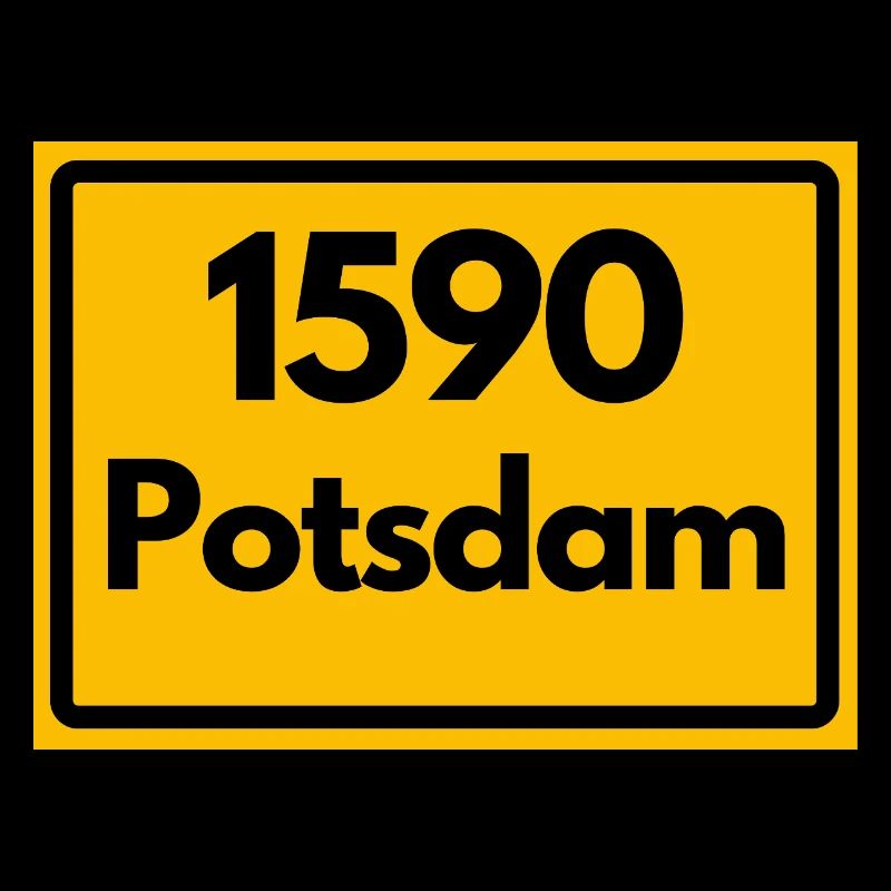 ANCIEN CODE POSTAL RÉTRO 1590 POTSDAM HEIMAT