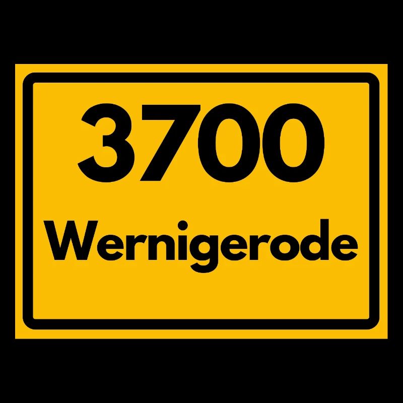 ALTE POSTLEITZAHL PLZ 3700 WERNIGERODE HEIMATSTOLZ