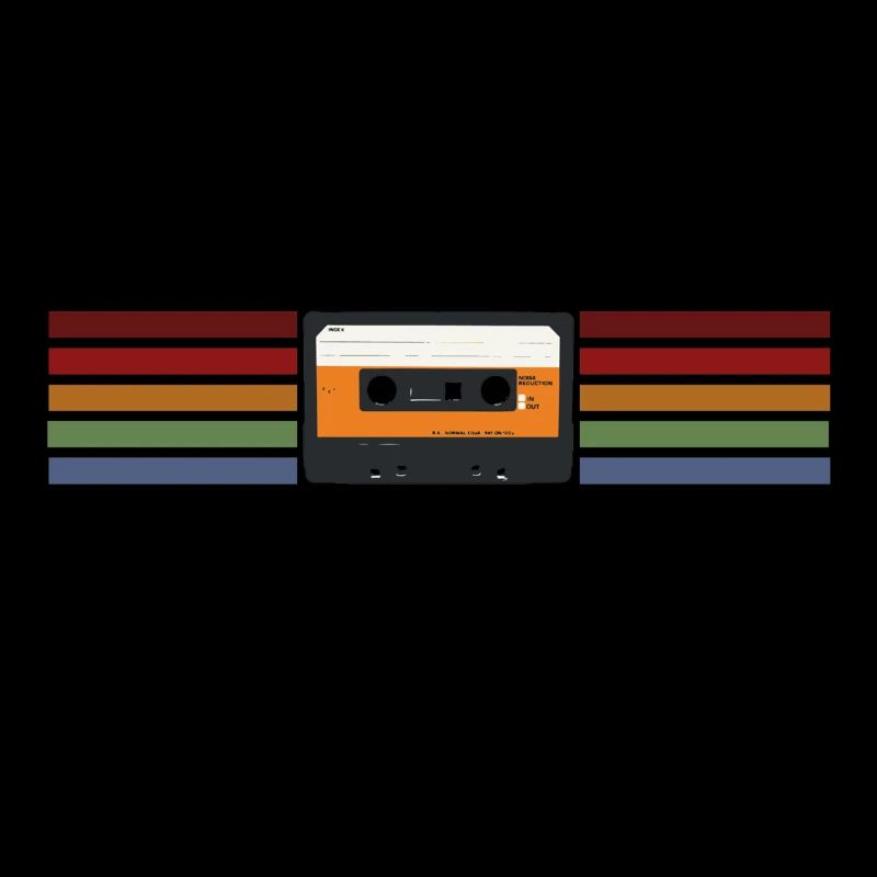 Analog Kassette Retro Style