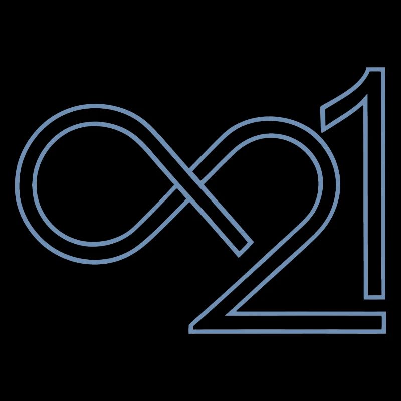 Bitcoin 21 Million Infinite Minimalist