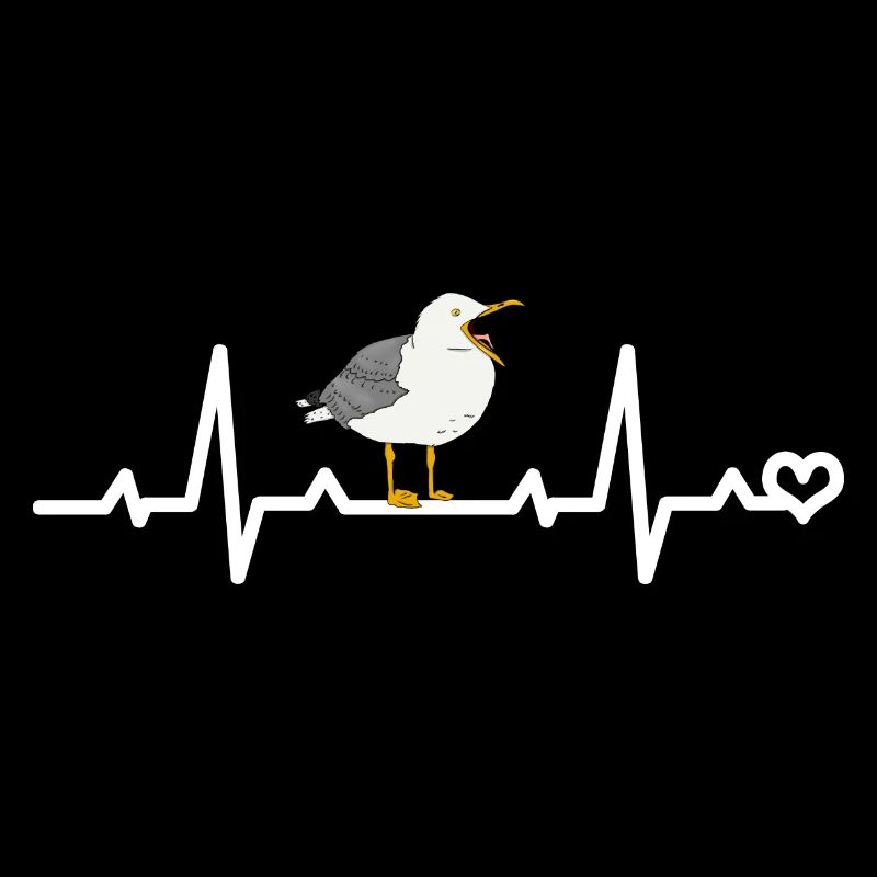 ECG de fréquence cardiaque Seagull