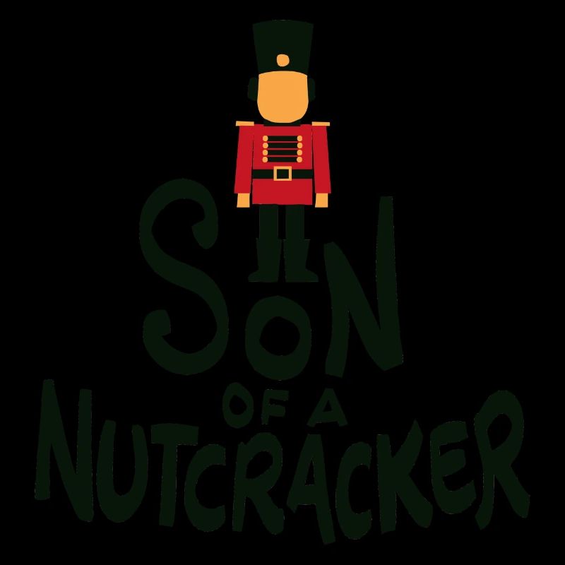 Sohn eines Nussknacker-Weihnachtskostüm-Wortspiel-Geschenks