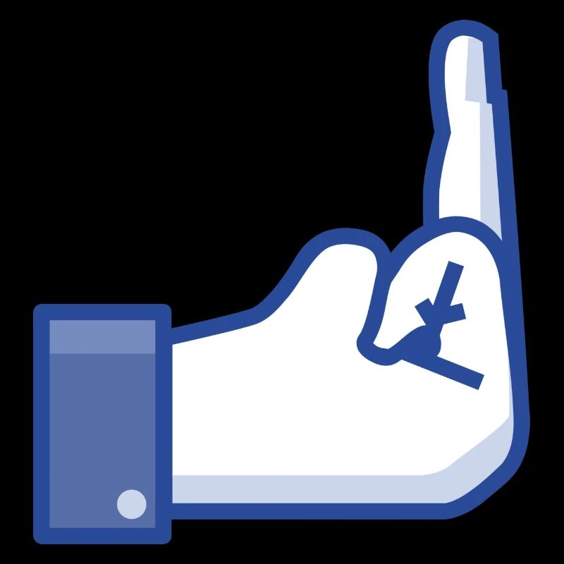 Middekfinger to FB