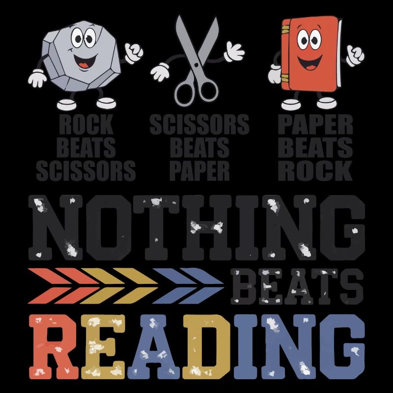 Nichts geht über das Lesen eines Buches, Bibliothekar | lustige Kinder